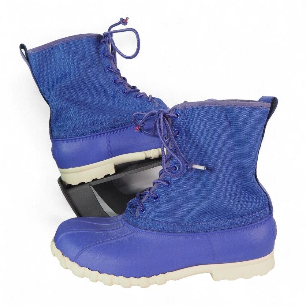 Native The Jimmy Citylite Rain Ankle Duck‎ Boots Purple Women's 7